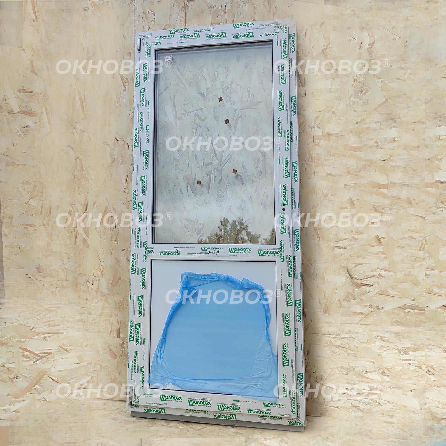 Дверь ПВХ готовая 190х80 см (левая)