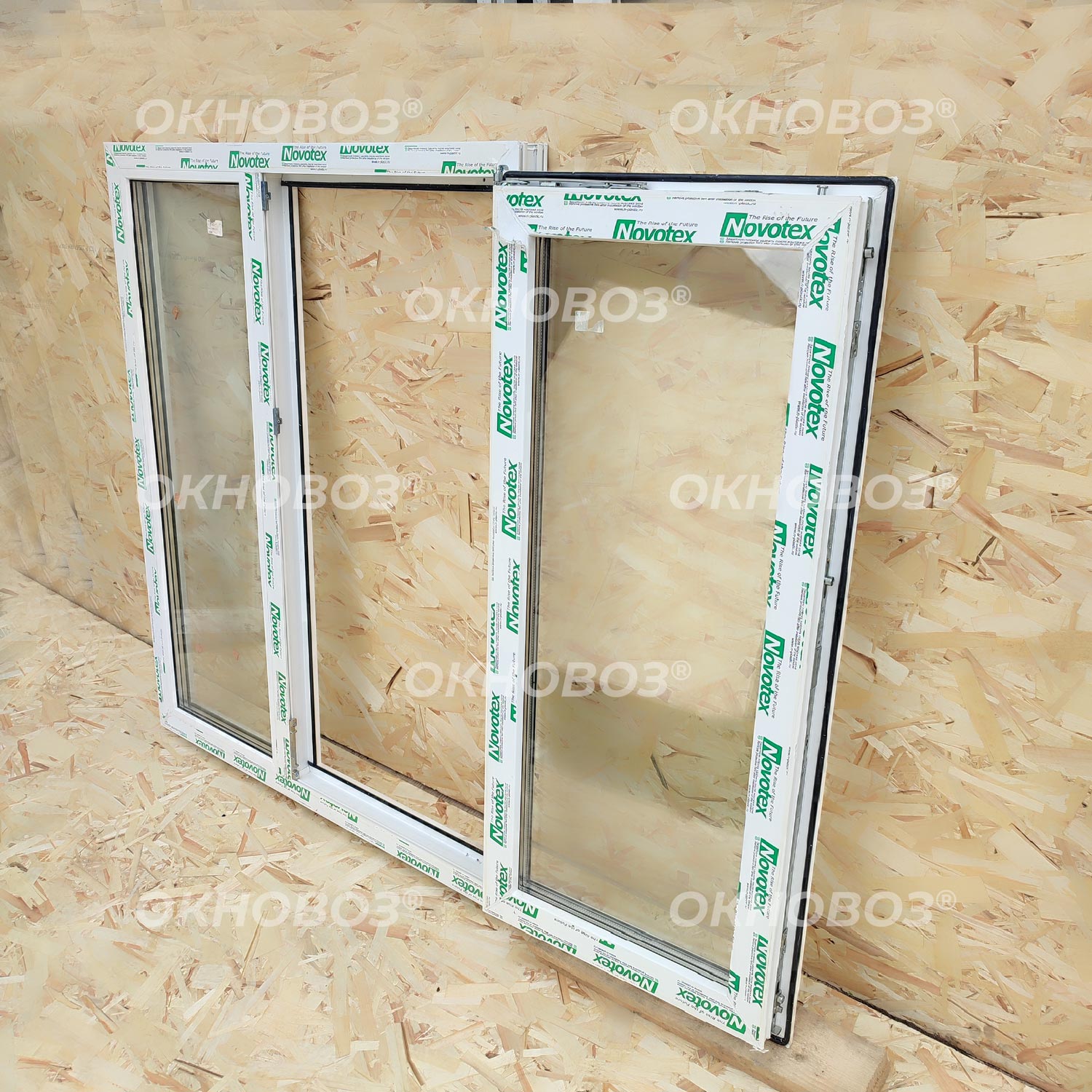 Окно ПВХ готовое 100*120 см