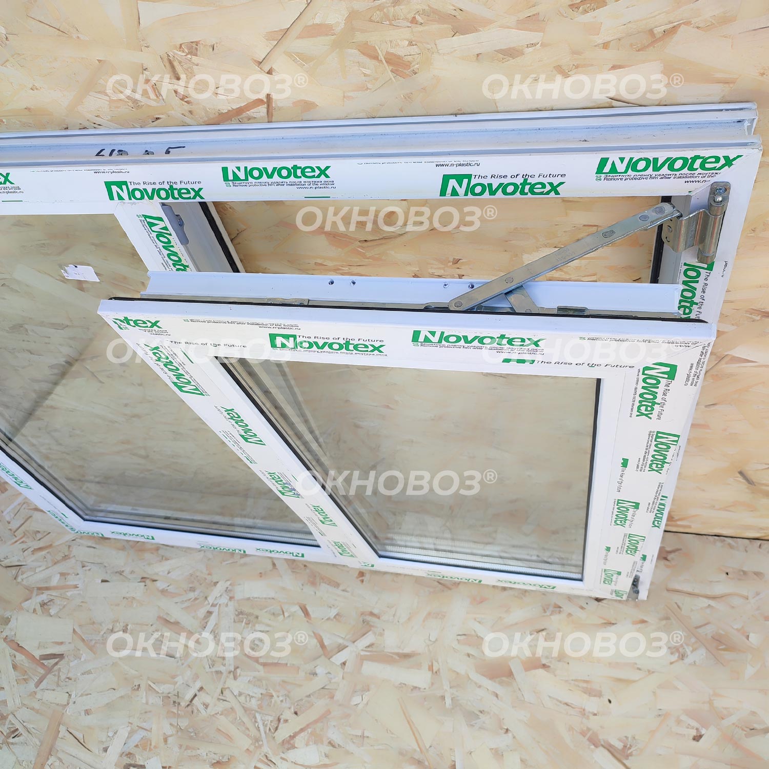 Окно ПВХ готовое 100*120 см