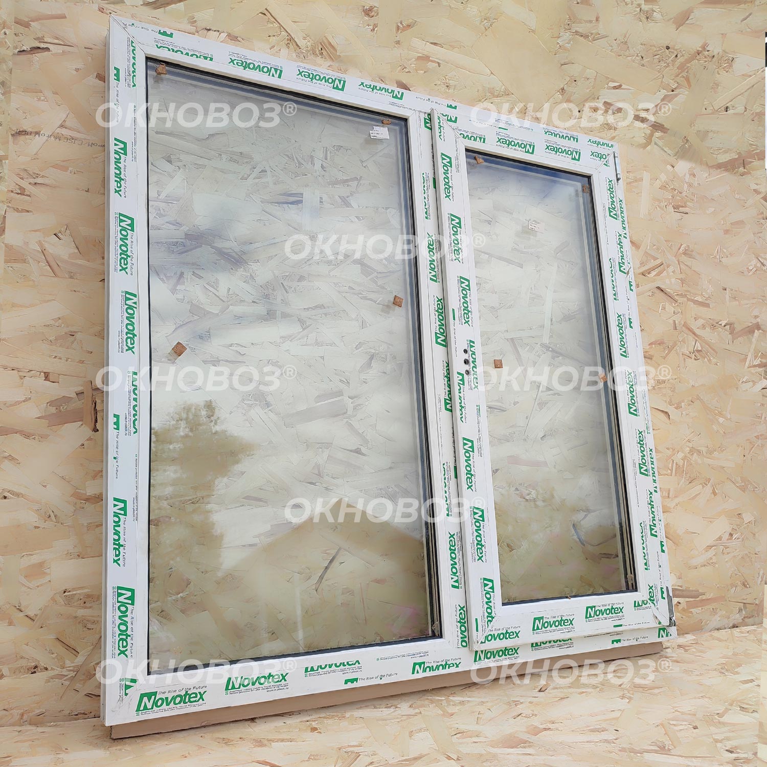 Окно ПВХ готовое 120*120 см