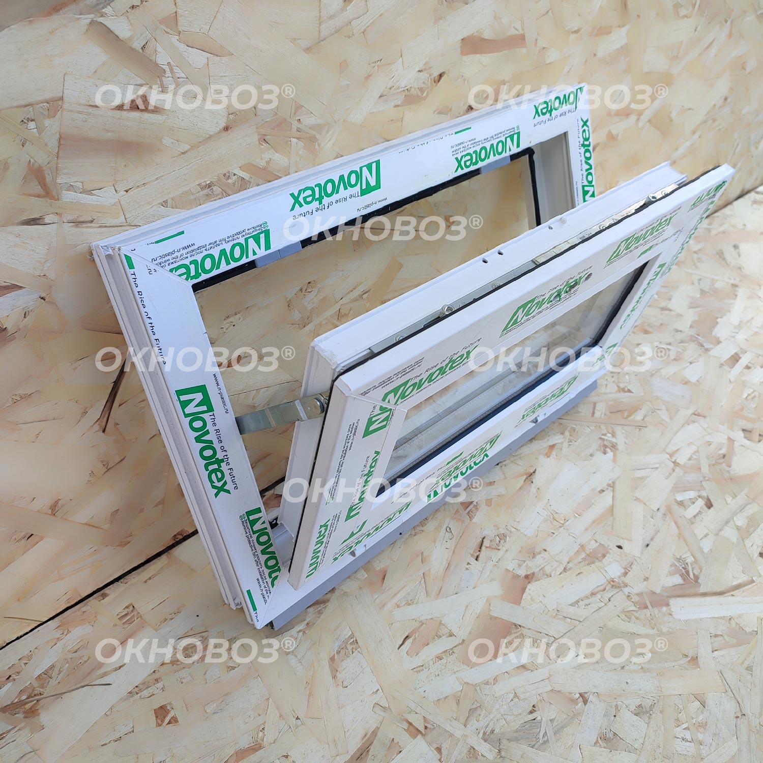 Окно ПВХ готовое (фрамуга) 60*40 см