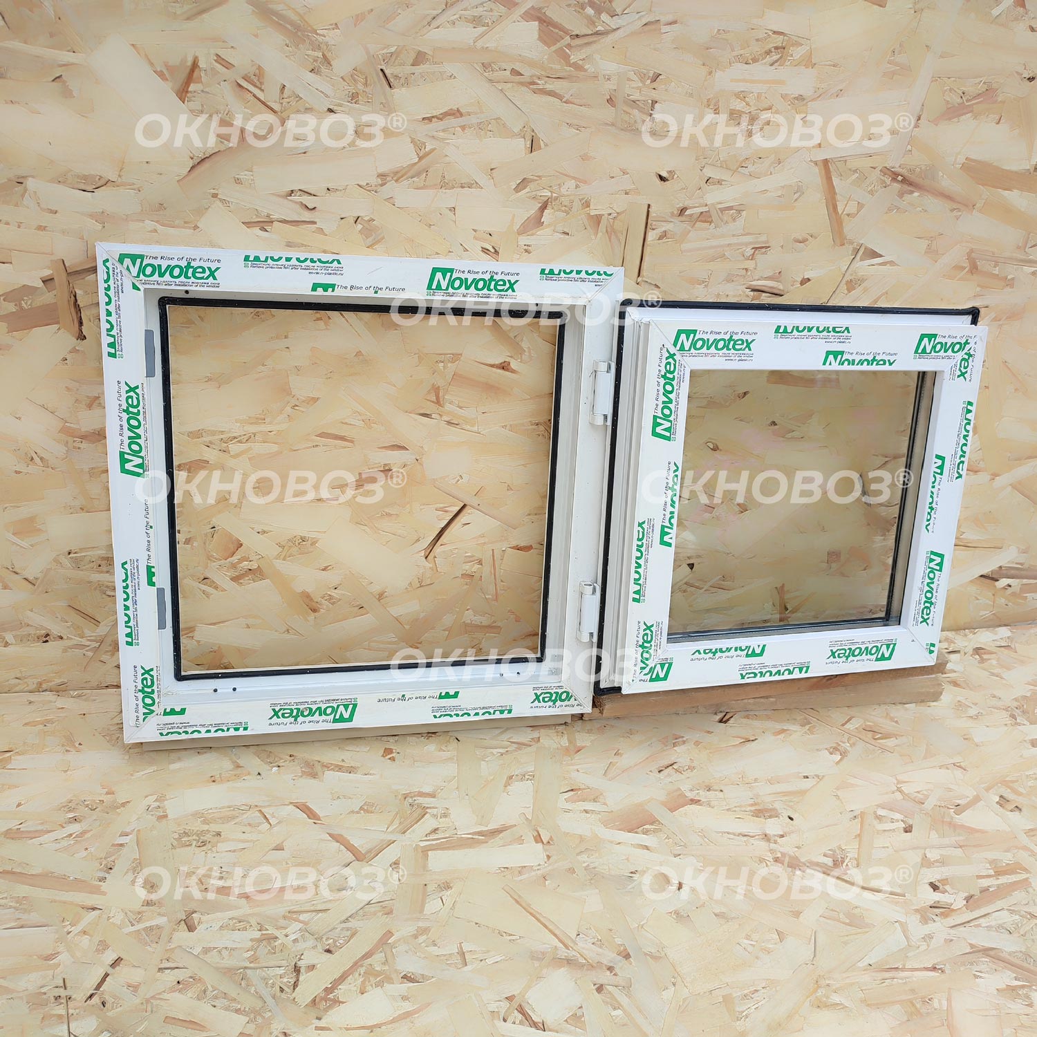 Окно ПВХ готовое 60*60 см