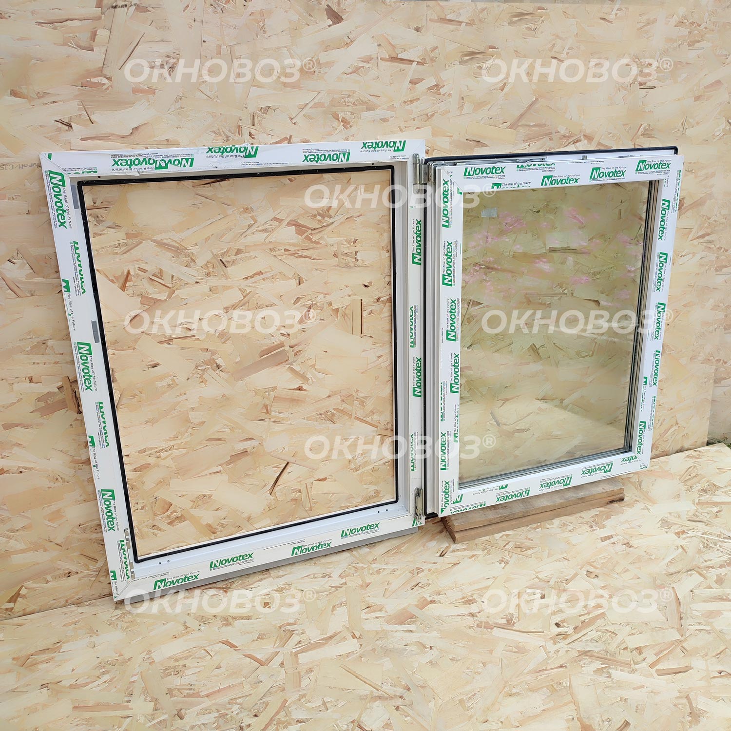 Окно ПВХ готовое 80*100 см